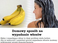 Domowy sposób na WYPADANIE włosów. SUPER!