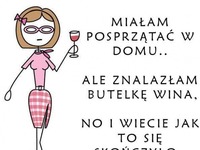 Miałam posprzątać ;D