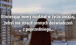 Otwierając nowy rozdział w życiu