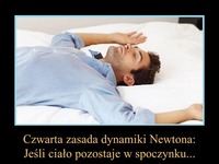 Czwarta zasada dynamiki Newtona