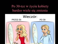 Jak ŻYCIE KOBIETY zmienia się po 30!  Zgodzicie się z tym? :P