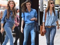 Uwielbiam takie stylizacje- Jeans w roli głównej