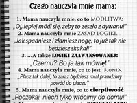 8 rzeczy, których nauczyła mnie mama ;)