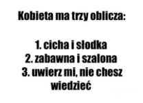 Trzy oblicza kobiety ;)