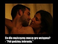 Co dla mężczyzny znaczy gra wstępna