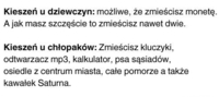 kieszeń u dziewczyn VS kieszeń u chłopaków...