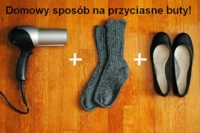 ZOBACZ domowy sposób na przyciasne buty... działa w 100% :)