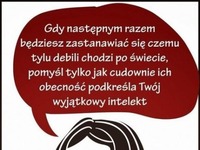 Jestes świetnym kontrastem ;)