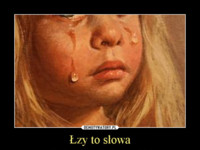 Łzy to słowa