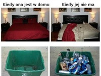 Jak wygląda MIESZKANIE kiedy KOBIETA jest w nim vs kiedy jej NIE MA! Znam to haha