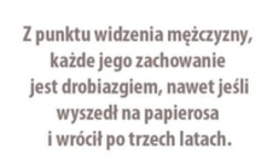 Z punktu widzenia mężczyzny...