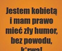 Kobieta i zły humor