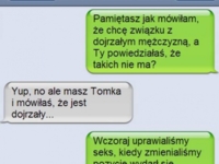 Związek z dojrzałym mężczyzną... hahah, zobacz co powiedział :D