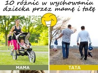 Dziesięć RÓŻNIC w wychowaniu DZIECKA przez MAMĘ i TATĘ! MOCNE