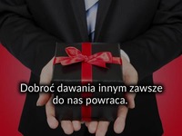 Dobroć dawania innym