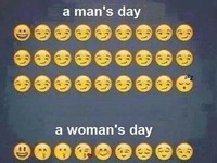 Dzień faceta vs dzień kobiety ;)