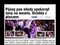 Pijany PAN MŁODY UPOKORZYŁ swoją ŻONĘ na weselu! UCIEKŁA Z PŁACZEM... SZOK!