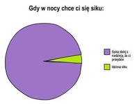 Gdy w nocy chce CI SIĘ SIKU- MAM często TAK SAMO haha