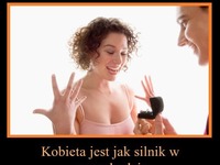 Kobieta jest jak silnik w samochodzie