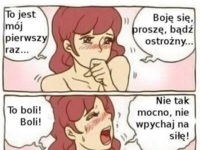 Zobacz reakcję dziewczyny na jej pierwszy raz... ;D Biedna dziewczyna... ;P