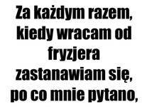 Powrót od fryzjera ;D