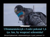 Ultramaratończyk z Łodzi pokonał 1,6 tys. km, by wesprzeć schroniska!
