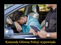 Komenda Główna Policji wypowiada wojnę kierowcom wsiadającym do pojazdów po THC...