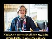 Kobieta, która wyczuwa chorobę Parkinsona! Niesamowite...