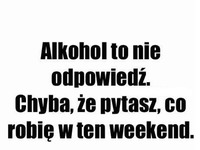 Plany na weekend