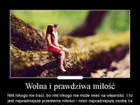 Wolna i prawdziwa miłość