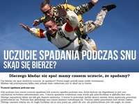 Dlaczego kładąc się spać mamy czasem uczucie, że spadamy?