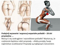 Podejmij wyzwanie i wypracuj wspaniałe pośladki! 28 dni przysiadów!