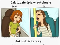 Jak inni ludzie, a jak ja... Taka różnica ;)