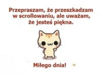 Przepraszam, że przeszkadzam ♥