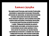 Straszna bajeczka, która ŁAMIE JĘZYK- przekonaj się sam!