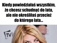 Schudnę do lata ;D