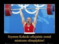 Szymon Kołecki oficjalnie został mistrzem olimpijskim!