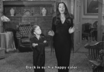 Black is such a happy color ;))