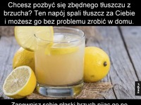 Dzięki tej metodzie pozbędziesz się tłuszczu! TEN NAPÓJ ZROBISZ W DOMU!