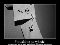 Nigdy Cię nie zostawi- przyjaciel!