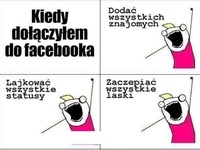 Na początku i na końcu mojej przygody z Facebookiem...