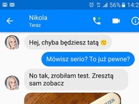 Nowoczesny test ciążowy podawany w procentach! ;D