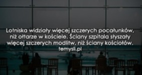 Lotniska widziały więcej szczerych...