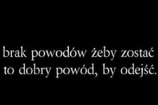 Brak powodów żeby zostać