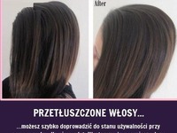 Sposób na przetłuszczające się włosy