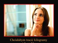 Chciałabym tracić kilogramy