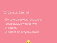 Wróżka do klientki