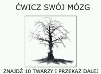 Znajdź 10 twarzy- super ćwiczenie!