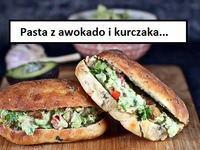 Pasta z awokado i kurczaka. PALCE LIZAĆ!