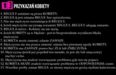 ZOBACZ 13 przykazań kobiety, najlepszy numer 7, haha!